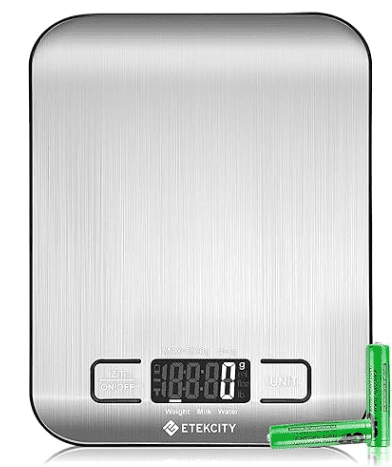 Etekcity EK6015, Báscula de Cocina Digital de Acero Inoxidable